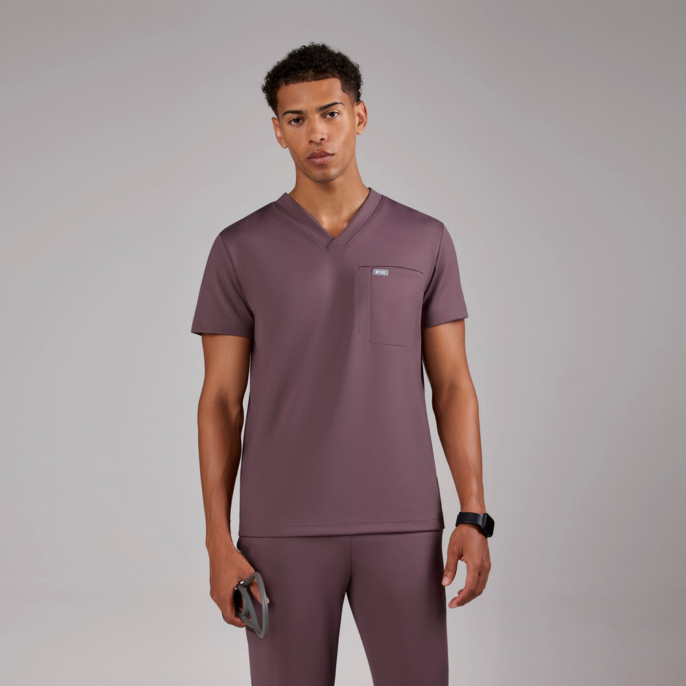 men's Plum Logan FORMx Slim V-Neck - Scrub Top™