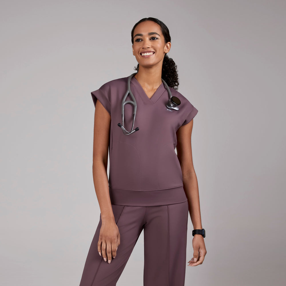 women's Plum Mira FORMx V-Neck - Scrub Top™
