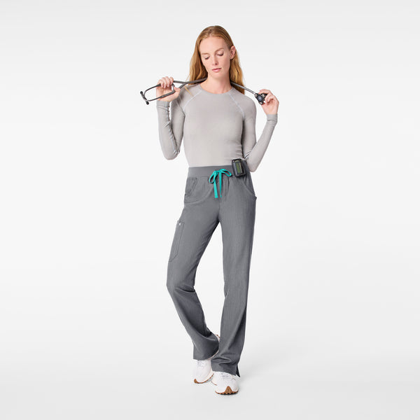 women's Silver Frost Salta Shimmer Seamless - Longsleeve Underscrub