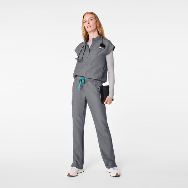 women's Silver Frost Salta Shimmer Seamless - Longsleeve Underscrub