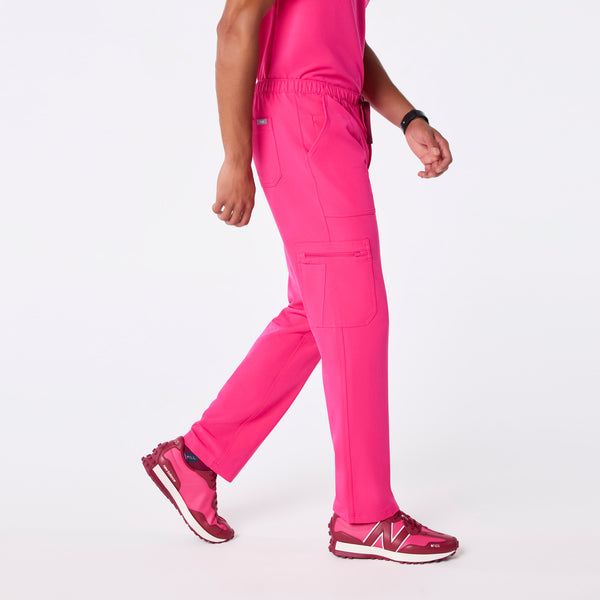 men's Shocking Pink Cairo - Short Cargo Scrub Pant™