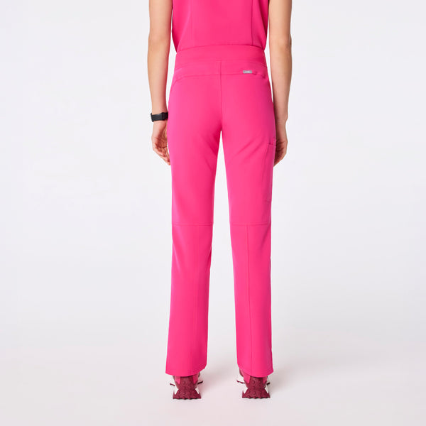 women's Shocking Pink Kade - Tall Cargo Scrub Pant™
