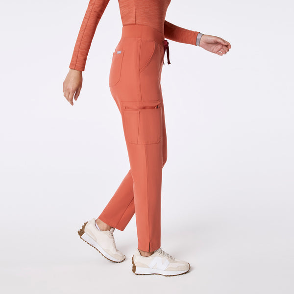 women's Spiced Cider High Waisted Yola - Tall Skinny Scrub Pant™