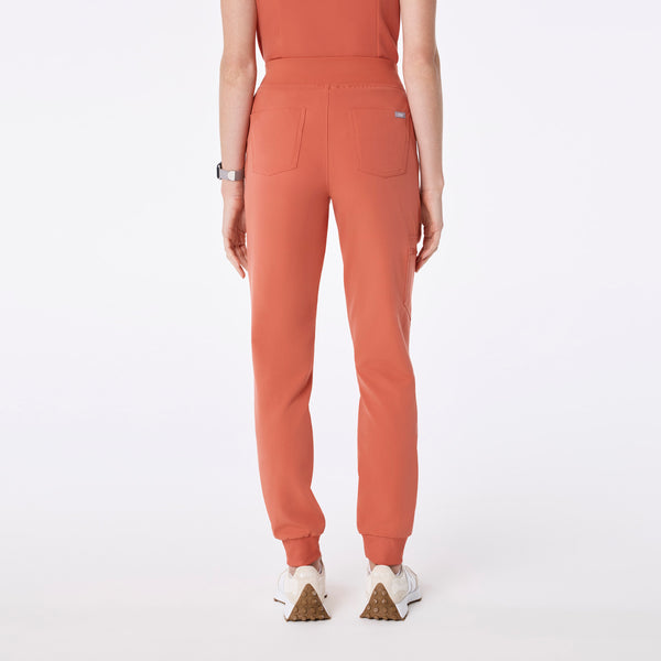 women's Spiced Cider High Waisted Zamora - Tall Jogger Scrub Pant™