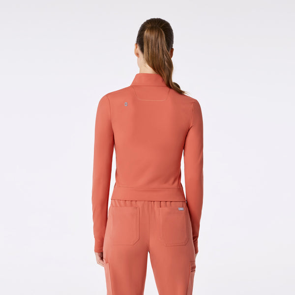women's Spiced Cider On-Shift ContourKnit Cropped Jacket™