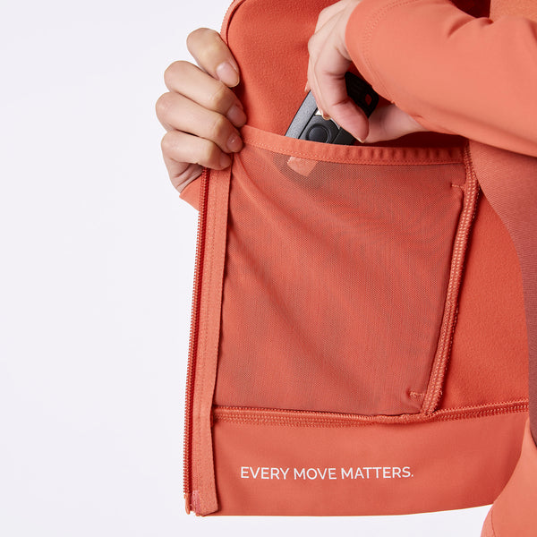 women's Spiced Cider On-Shift ContourKnit Cropped Jacket™