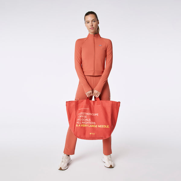 Spiced Cider A Very Large Needle Tote