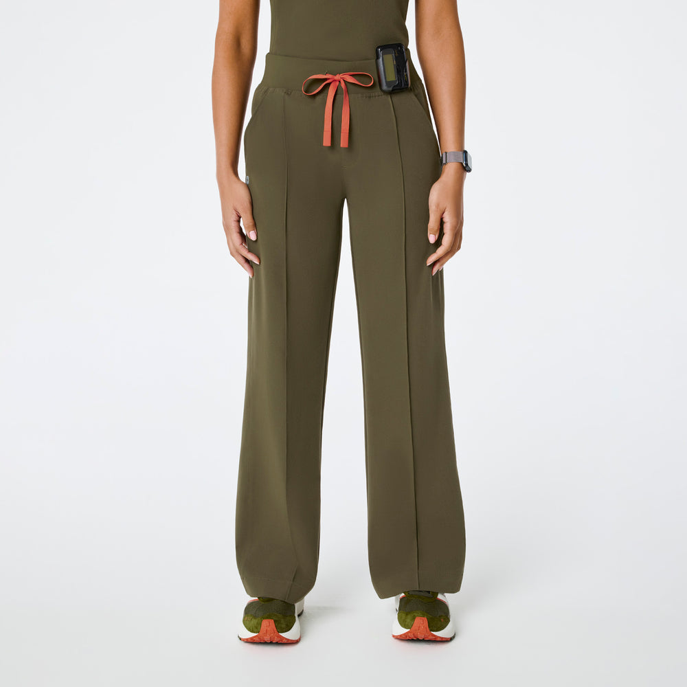 women's Spruce Alexandria Wide Leg Cargo - Scrub Pant