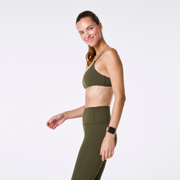 women's Spruce FIGS | SET ACTIVE Breathe Base Bra®