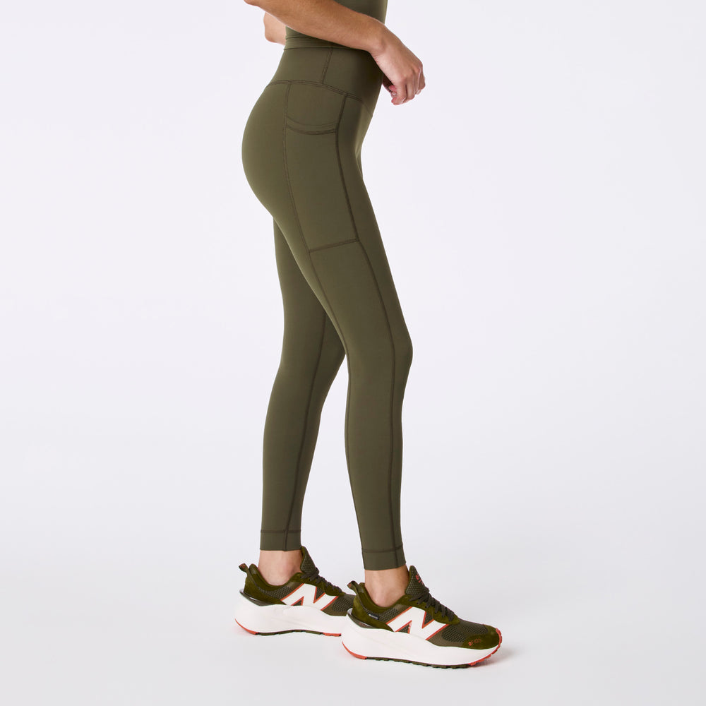 women's Spruce FIGS | SET ACTIVE Breathe High Rise Pocket Leggings®