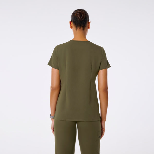 women's Spruce Catarina Petite - One-Pocket Scrub Top™