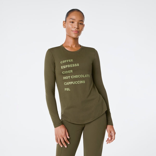 women's Spruce Fall Brews Supersoft - Longsleeve Underscrub