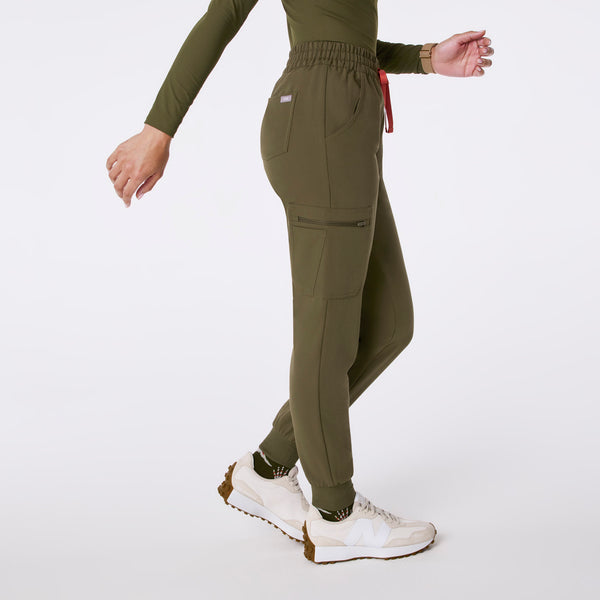 women's Spruce High Waisted Uman Relaxed - Tall Jogger Scrub Pant