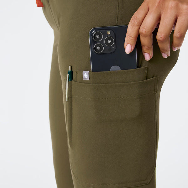 women's Spruce High Waisted Yola - Petite Skinny Scrub Pant™