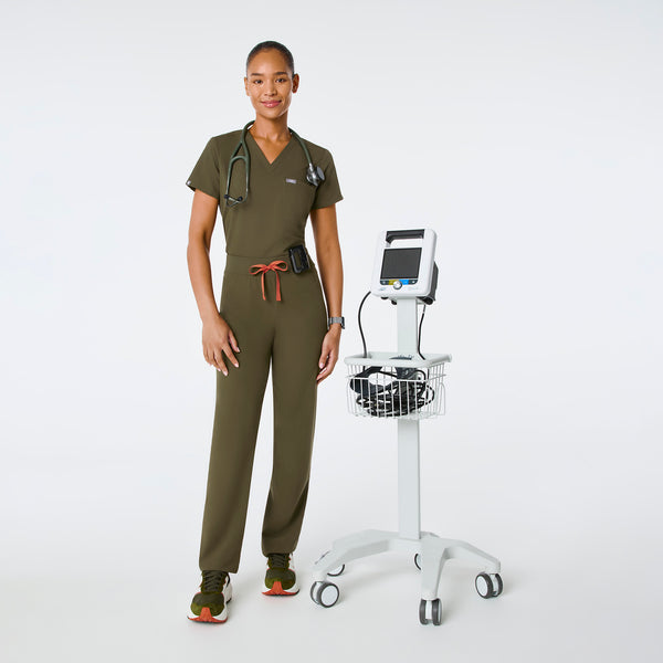 women's Spruce High Waisted Livingston - Tall Basic Scrub Pant™