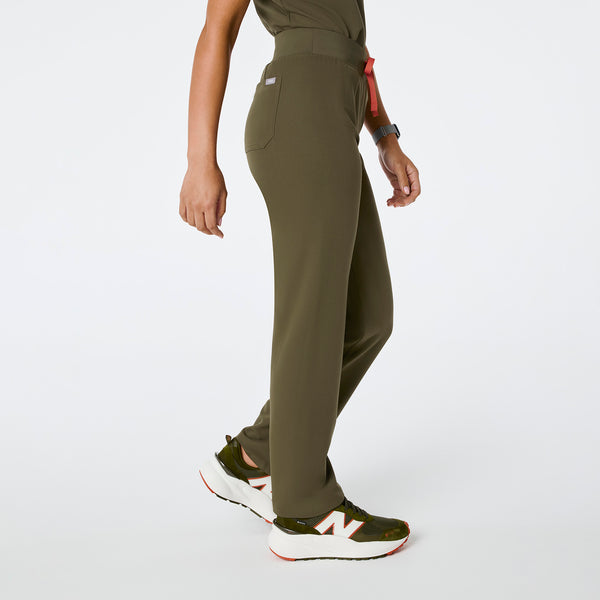 women's Spruce High Waisted Livingston - Petite Basic Scrub Pant™