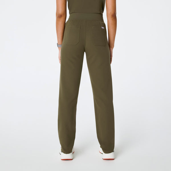 women's Spruce High Waisted Livingston - Petite Basic Scrub Pant™