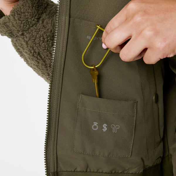 women's Spruce On-Shift High Pile - Bomber Jacket™