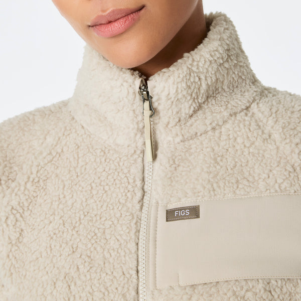 women's Bone On-Shift High Pile - Fleece Bomber Jacket™