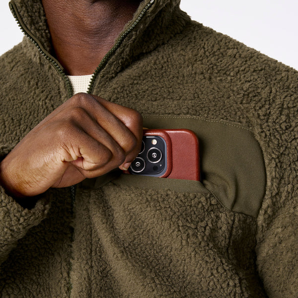 men's Spruce On Shift High Pile - Bomber Jacket™