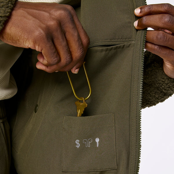 men's Spruce On Shift High Pile - Bomber Jacket™