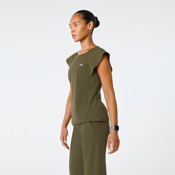 women's Spruce Orillia Slim Scoop Neck - Scrub Top