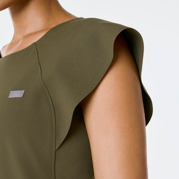 women's Spruce Orillia Slim Scoop Neck - Scrub Top