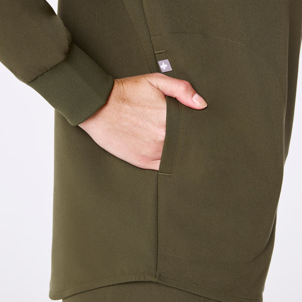 women's Spruce Rafaela Relaxed Longsleeve - Scrub Top