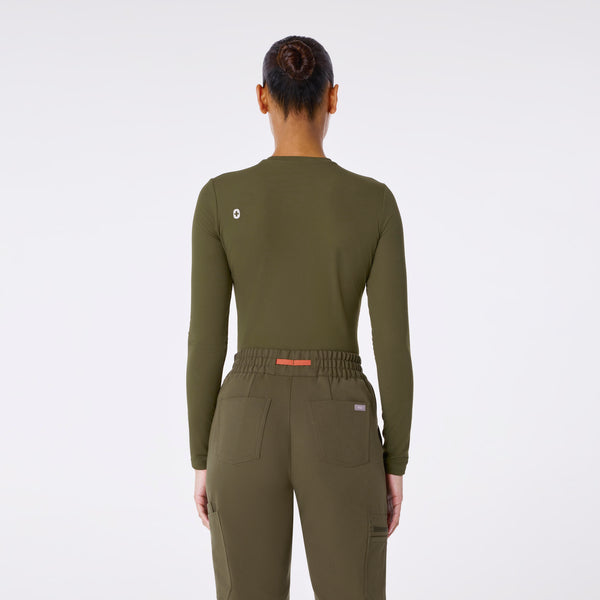 women's Spruce Ribbed - Longsleeve Underscrub