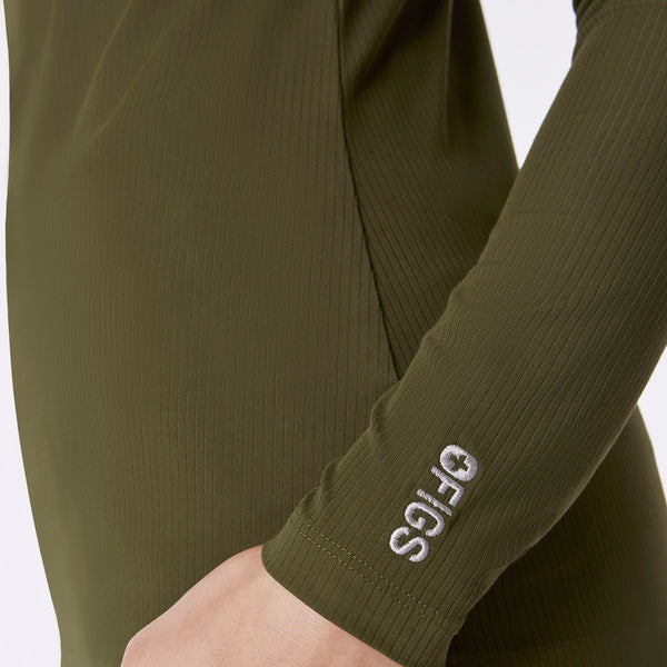 women's Spruce Ribbed - Longsleeve Underscrub