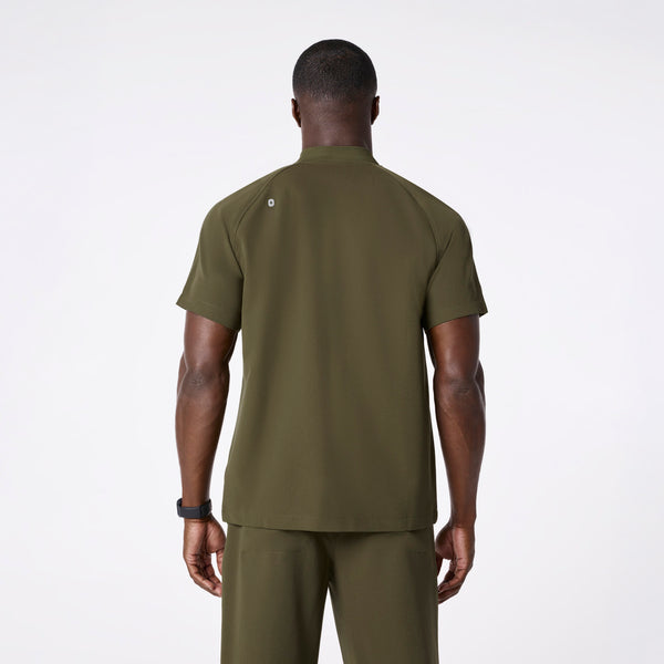 men's Spruce Stratton Henley - Shortsleeve Scrub Top