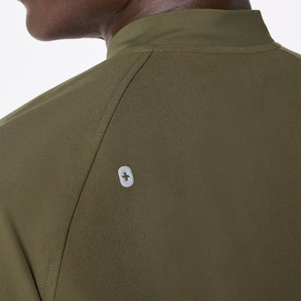 men's Spruce Stratton Henley - Shortsleeve Scrub Top