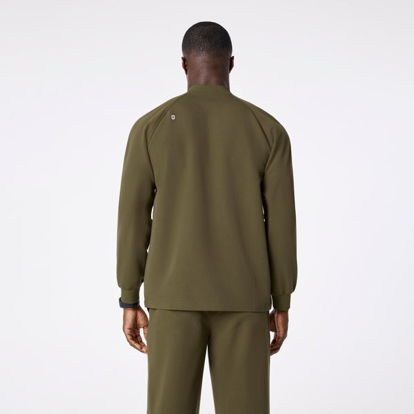 men's Spruce Stratton Henley - Longsleeve Scrub Top