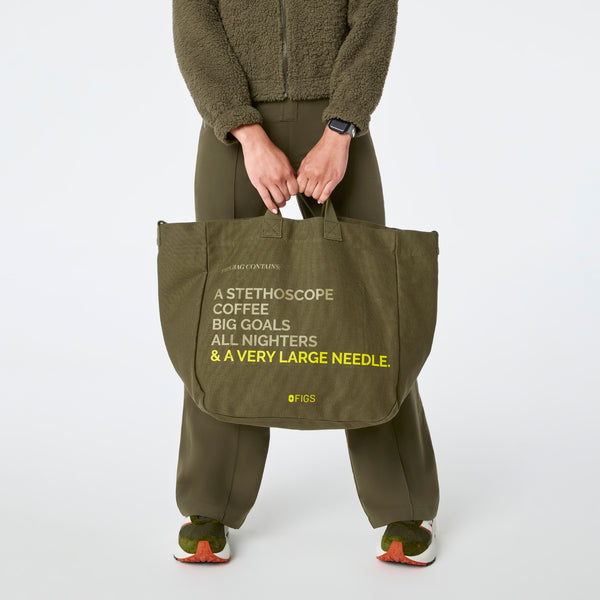 Spruce A Very Large Needle Tote