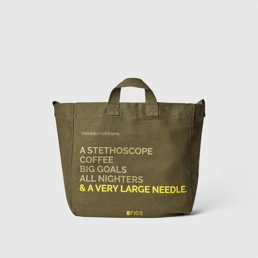 Spruce A Very Large Needle Tote