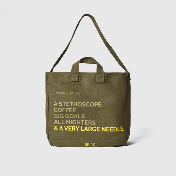 Spruce A Very Large Needle Tote