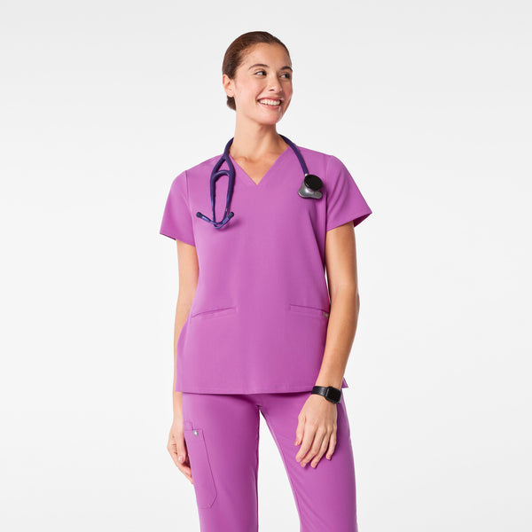 women's Ultraberry Casma - Three-Pocket Scrub Top™
