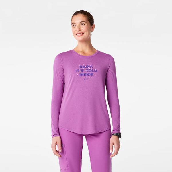 women's Baby It's Cold Inside Supersoft - Longsleeve Underscrub