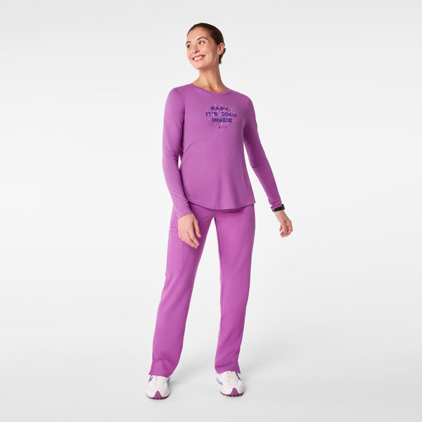 women's Baby It's Cold Inside Supersoft - Longsleeve Underscrub