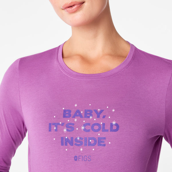 women's Baby It's Cold Inside Supersoft - Longsleeve Underscrub