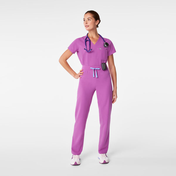 women's Ultraberry High Waisted Livingston - Petite Basic Scrub Pant™