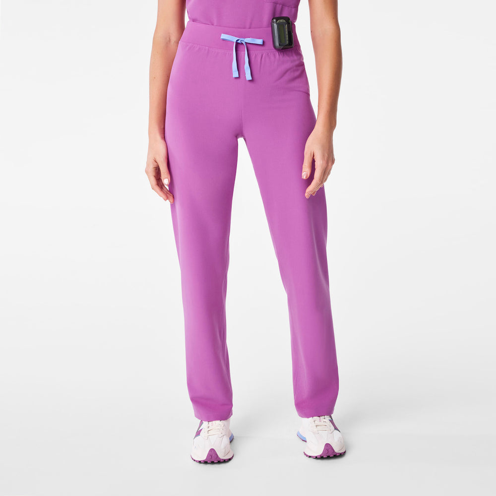 women's Ultraberry High Waisted Livingston - Petite Basic Scrub Pant™