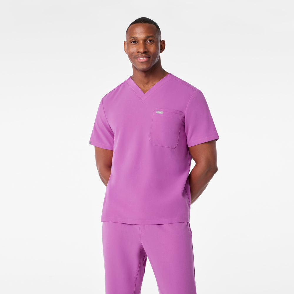 men's Ultraberry Leon - Three-Pocket Scrub Top™