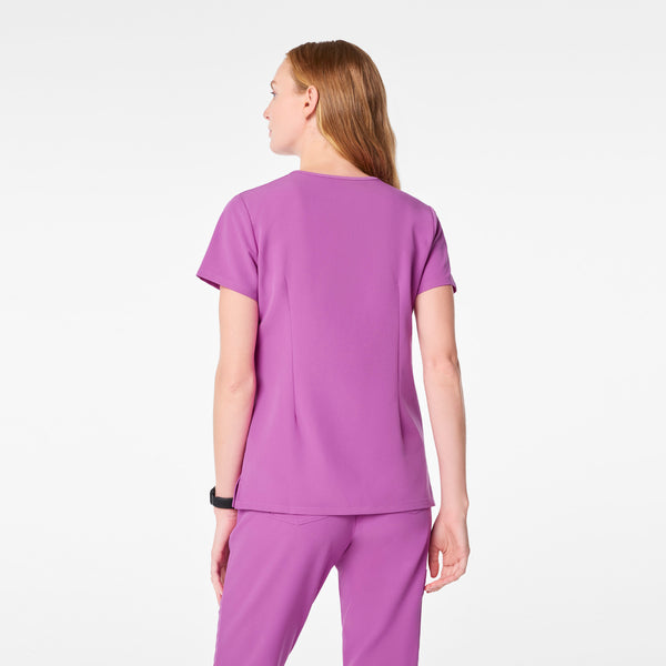 women's Ultraberry Catarina Petite - One-Pocket Scrub Top™
