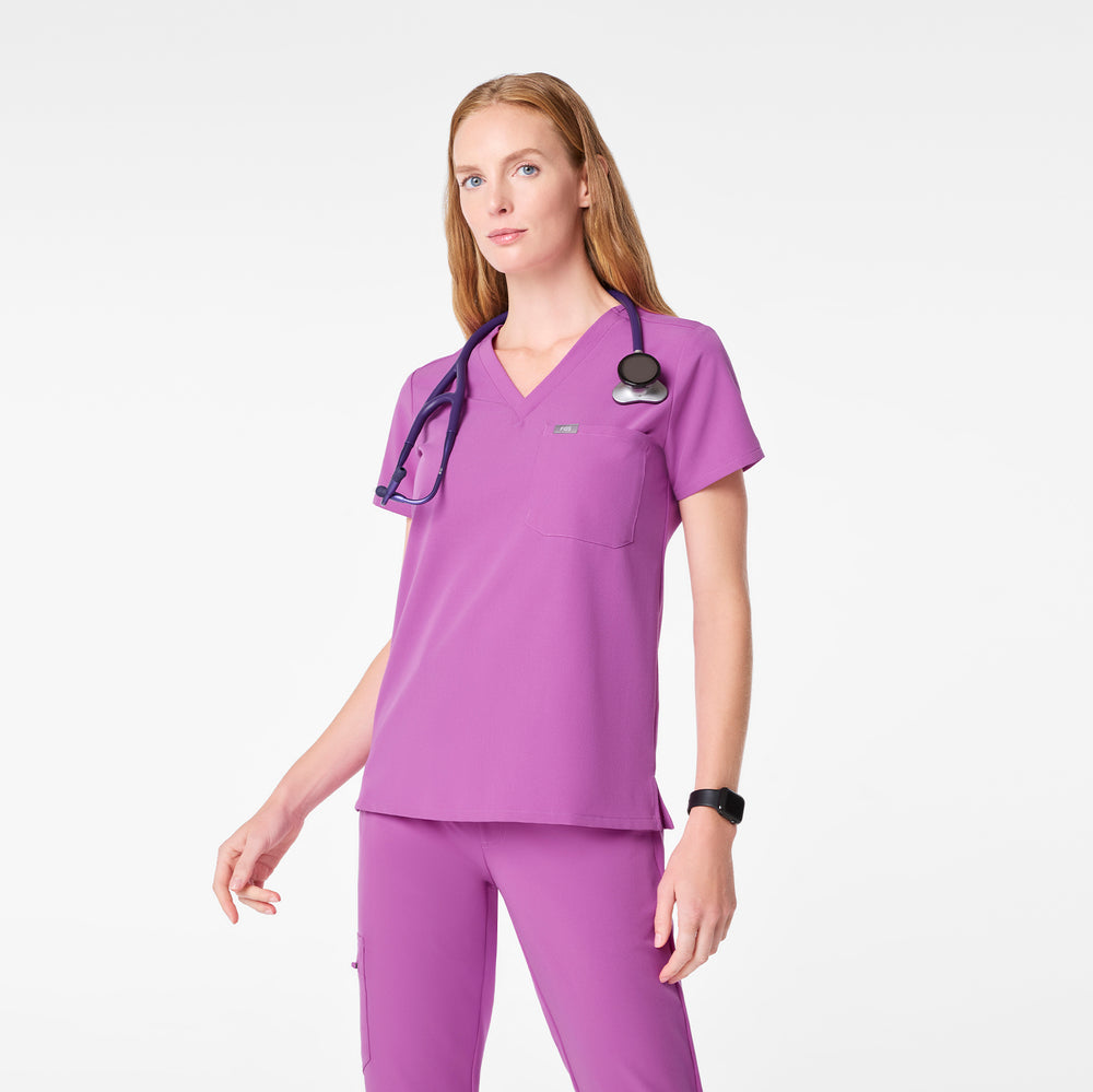 women's Ultraberry Catarina - One-Pocket Scrub Top™