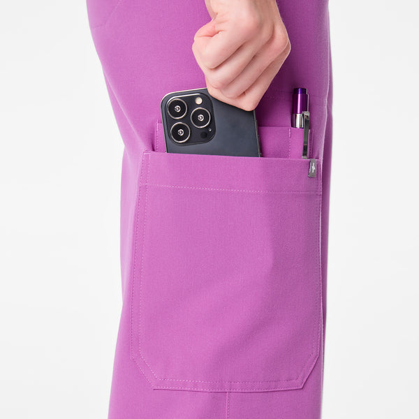 women's Ultraberry High Waisted Isabel Wide Leg - Tall Scrub Pant