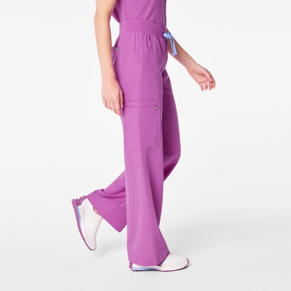 women's Ultraberry High Waisted Isabel Wide Leg - Scrub Pant