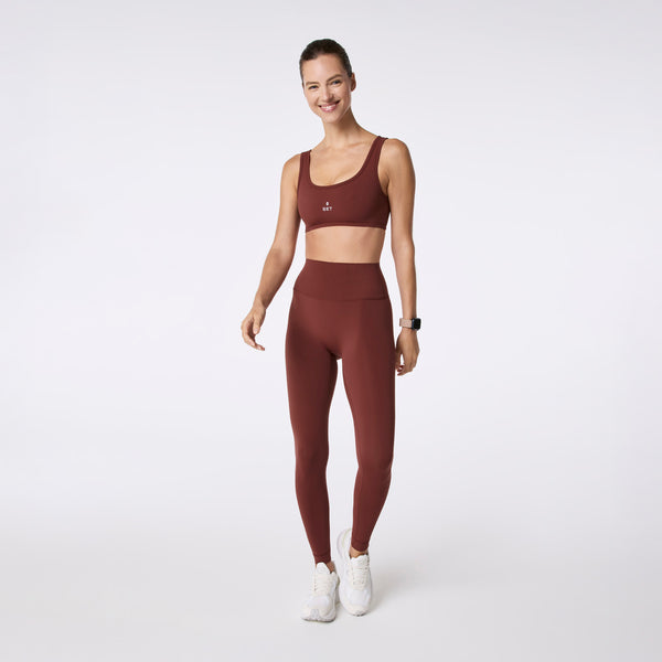 women's Walnut FIGS | SET ACTIVE Breathe High Rise Leggings®
