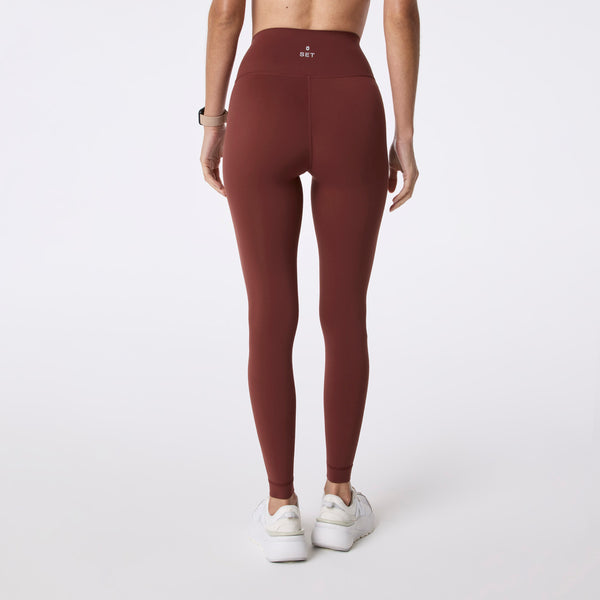 women's Walnut FIGS | SET ACTIVE Breathe High Rise Leggings®