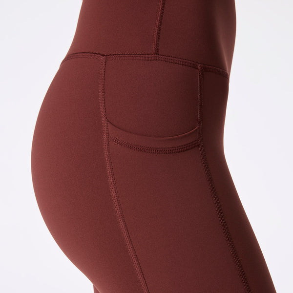 women's Walnut FIGS | SET ACTIVE Breathe High Rise Pocket Leggings®
